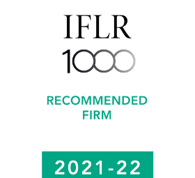 Barros & Errázuriz  fue reconocido por el ranking internacional IFLR 1000